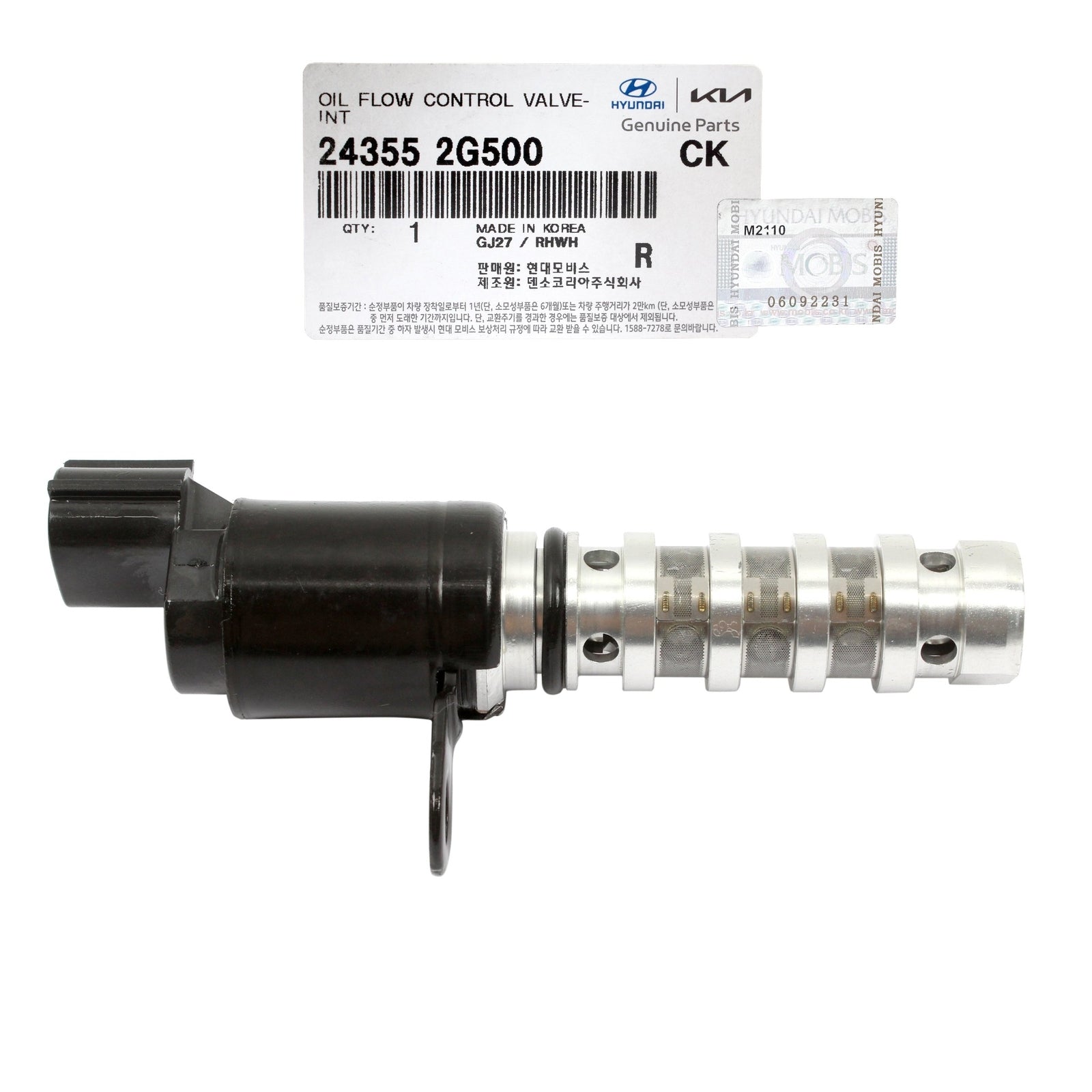 GENUINE 243552G500 Variable Valve Timing Solenoid for Hyundai Tucson Optima