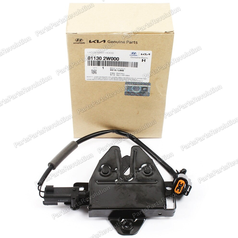 GENUINE Hood Lock Latch Hood 811302W001 for Hyundai SantaFe 13-18
