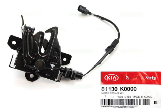 GENUINE 81130K0000 Hood Lock Latch for KIA Soul 2020-2022