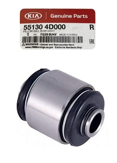 GENUINE 551304D000 REAR SUSPENSION - BUSHING PILLOW BALL for HYUNDAI & KIA