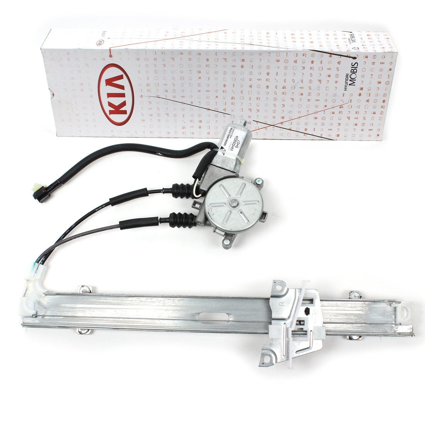 GENUINE 0K30C58560C Right Power Window Regulator for KIA Rio 2001-2005