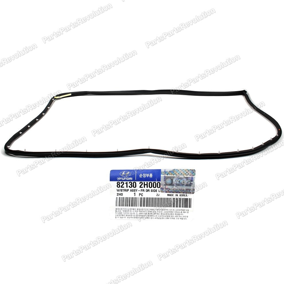 GENUINE Door Weather-Strip Front LEFT for 07-10 Hyundai Elantra Sedan 821302H000