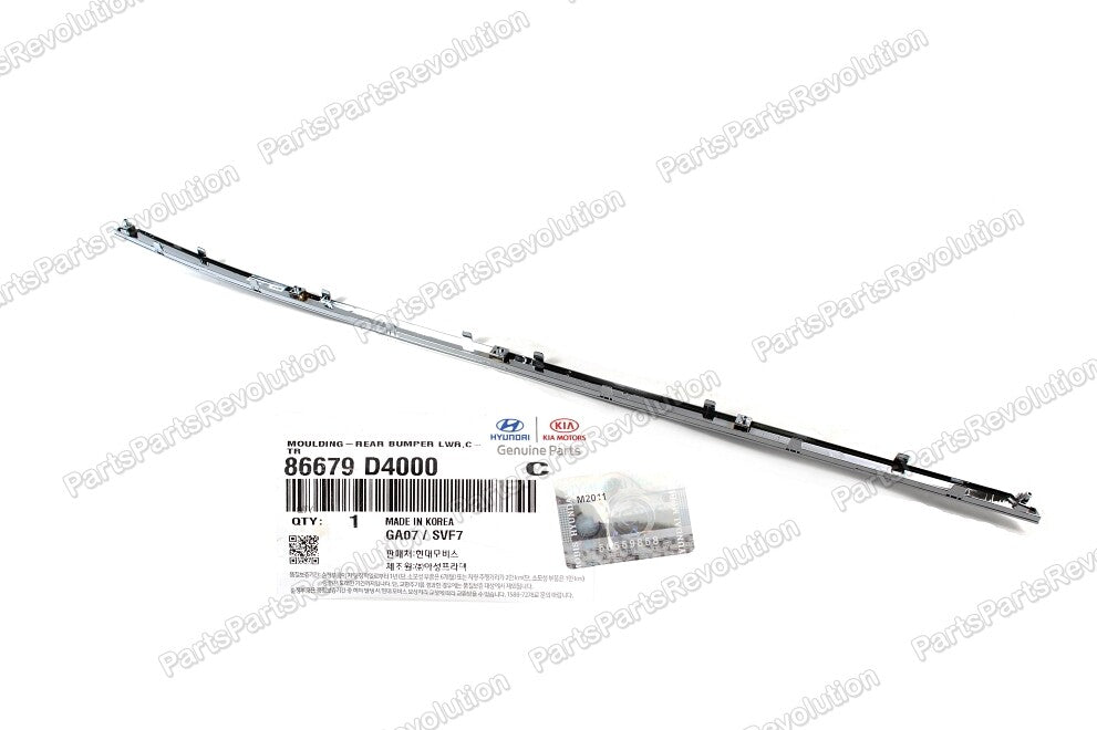 Bumper Center Molding Rear 86679D4000 for Kia Optima 2016-2018