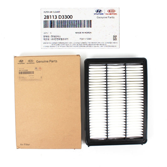 GENUINE 28113D3300 Air Filter for Hyundai Tucson 16-21 & KIA Sportage 17-21