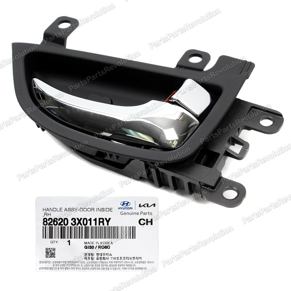 Inside Door Handle Chrome Front Right 826203X011RY for Hyudnai 2014-2016 Elantra