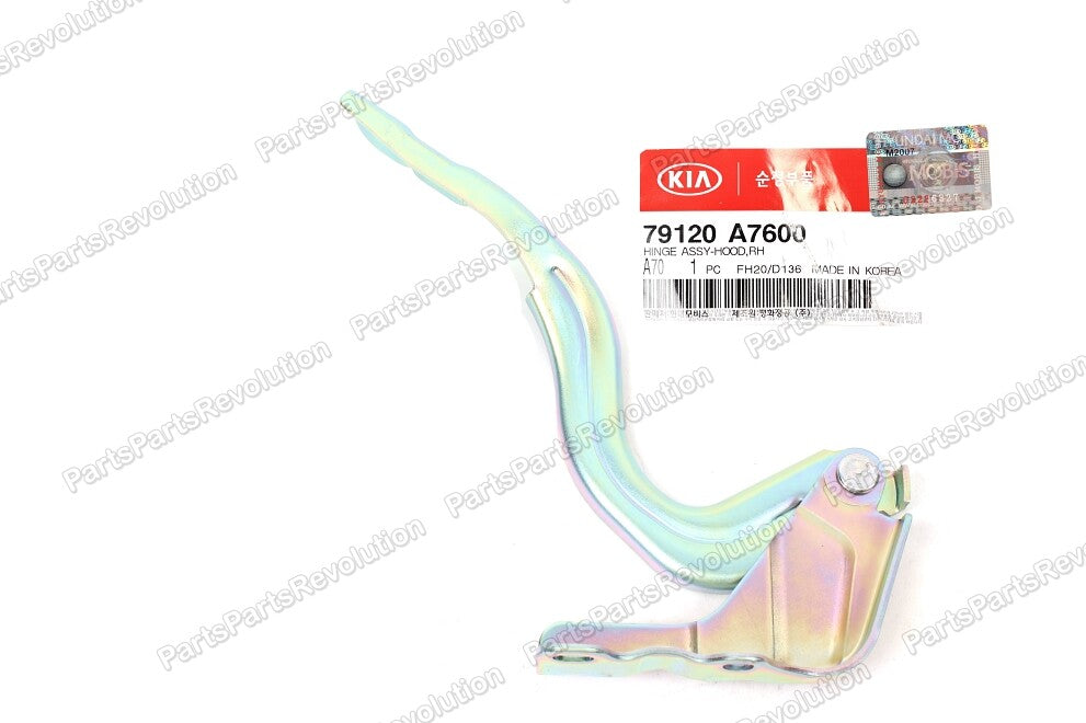 GENUINE Hood Hinge Right 79120A7600 for Kia 2014-2018 Forte Forte5