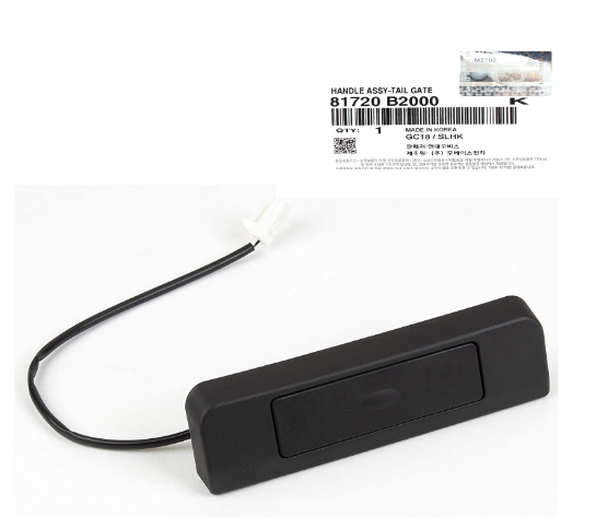 GENUINE 81720B2000 Trunk Tailgate Liftgate Release Handle for Kia Soul 2014-2019