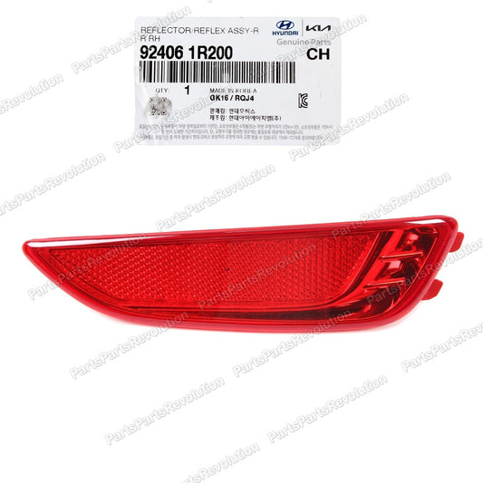 Bumper Reflector Rear Right 924061R200 for Hyundai Accent 2012-2017