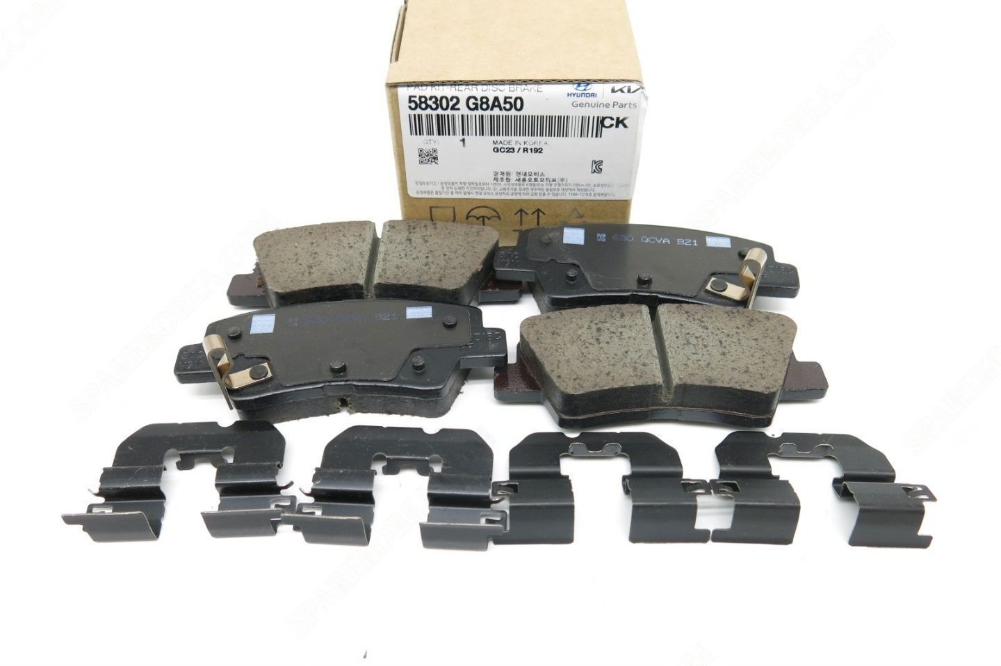 GENUINE 58302G8A50 Disc Brake Pad Kit Rear for HYUNDAI & KIA
