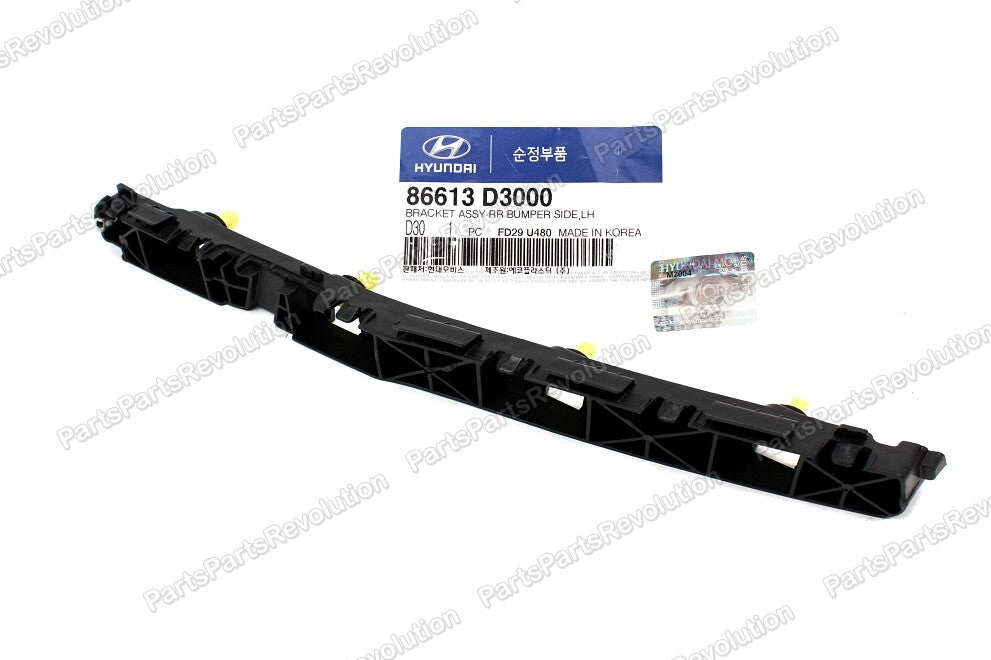 GENUINE Bumper Bracket Rear Left 86613D3000 for Hyundai Tucson 16-21
