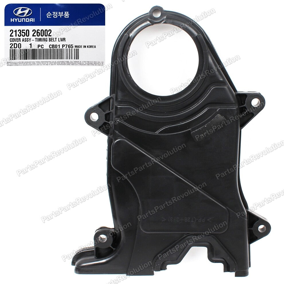 Timing Belt Cover Lower 2135026002 for Hyundai Accent Rio Rio5 06-11