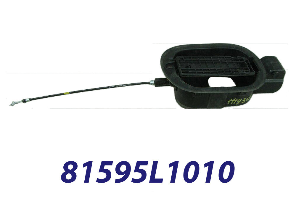 GENUINE 81595L1010 Gasoline Filler Door Pocket for Hyundai Sonata Hybrid 20-21