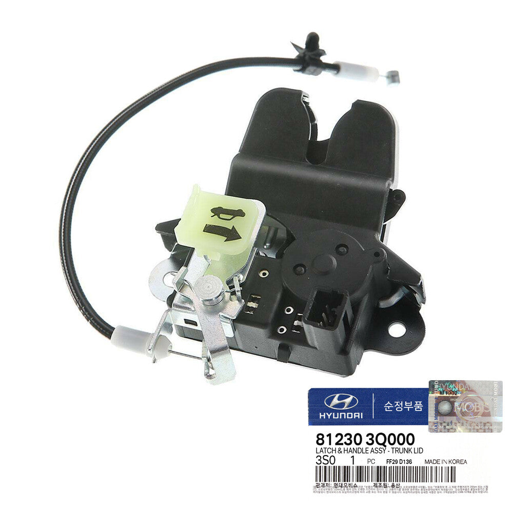 GENUINE 812303Q000 Trunk Lid Lock Actuator for Hyundai Sonata 2011-2015