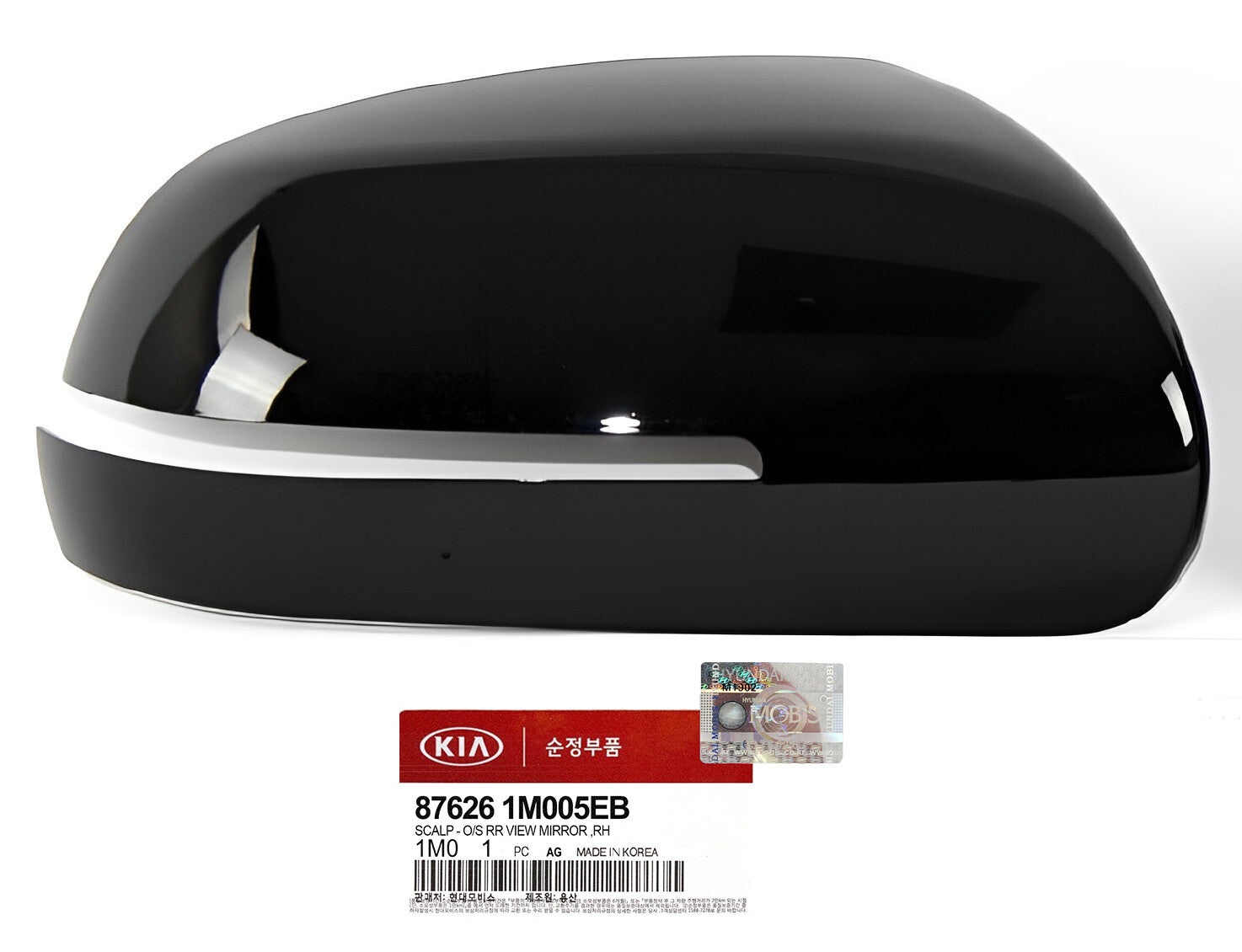 GENUINE 876261M005EB Right Black Side Mirror Cover for KIA Forte & Koup 2009-13