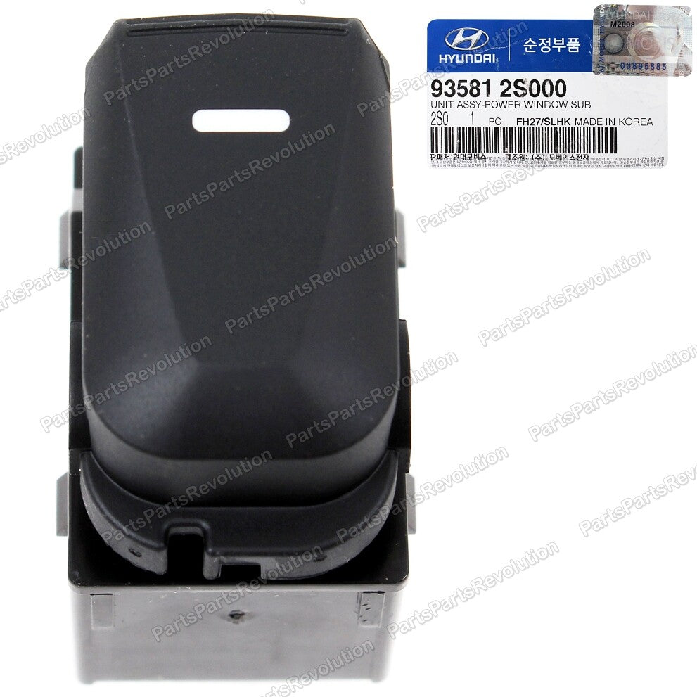 GENUINE Power Window Switch Rear 935812S000 for Hyundai 2010-2015 Tucson