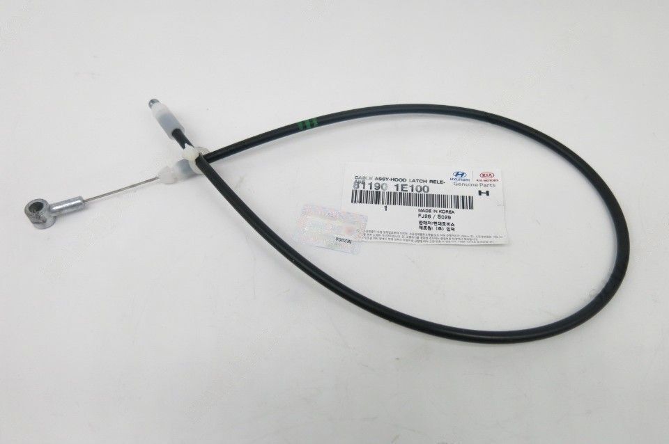GENUINE 811901E000 Hood Latch Lock Release Cable for Hyundai Accent 2006-2011