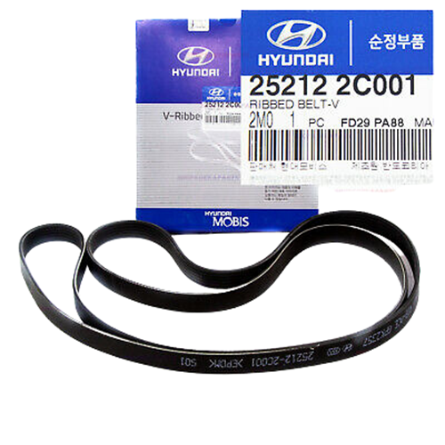 GENUINE 252122C001 Serpentine Drive Ribbed BeltV for Hyundai Genesis Coupe 10-12