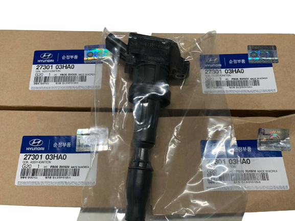 ⭐GENUINE⭐ Set of 4 Ignition Coil for Hyundai Ioniq 17-20 2730103HA0