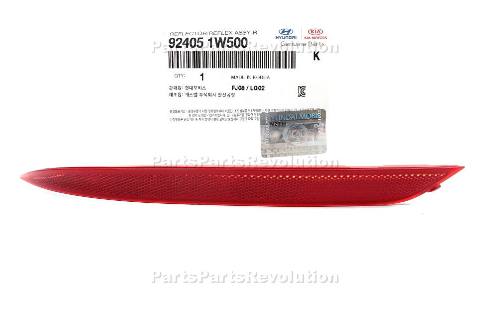 Bumper Reflector Rear Left 924051W500 for Kia Rio 2015-2017