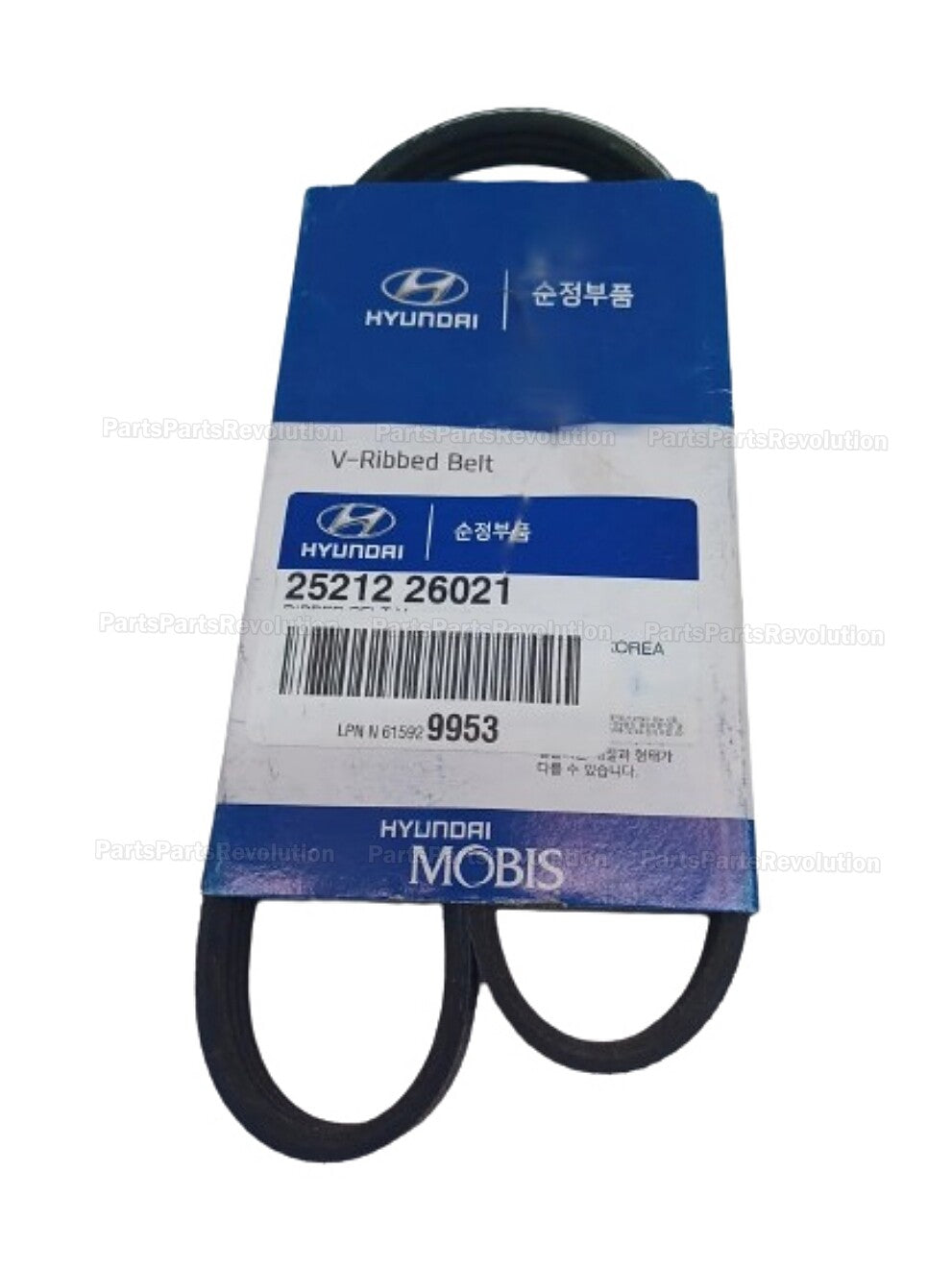 GENUINE Alternator Belt 2521226021 for Kia Rio5 Rio 2006-2011