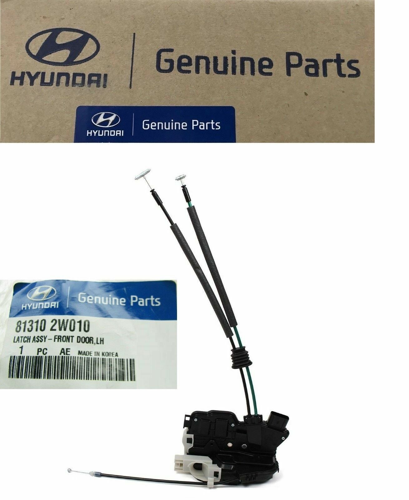 GENUINE Door Lock Actuator FRONT LEFT for Hyundai Santa Fe 13-18 813102W010