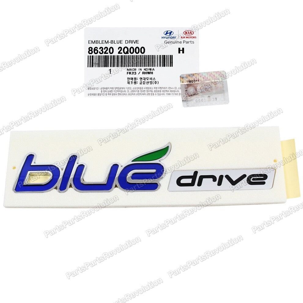 GENUINE Emblem Fender 863202Q000 for Hyundai 2011-2015 Sonata