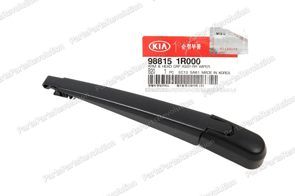 Wiper Arm Window Rear 988151R000 for Hyundai Kia Accent Soul 12-17