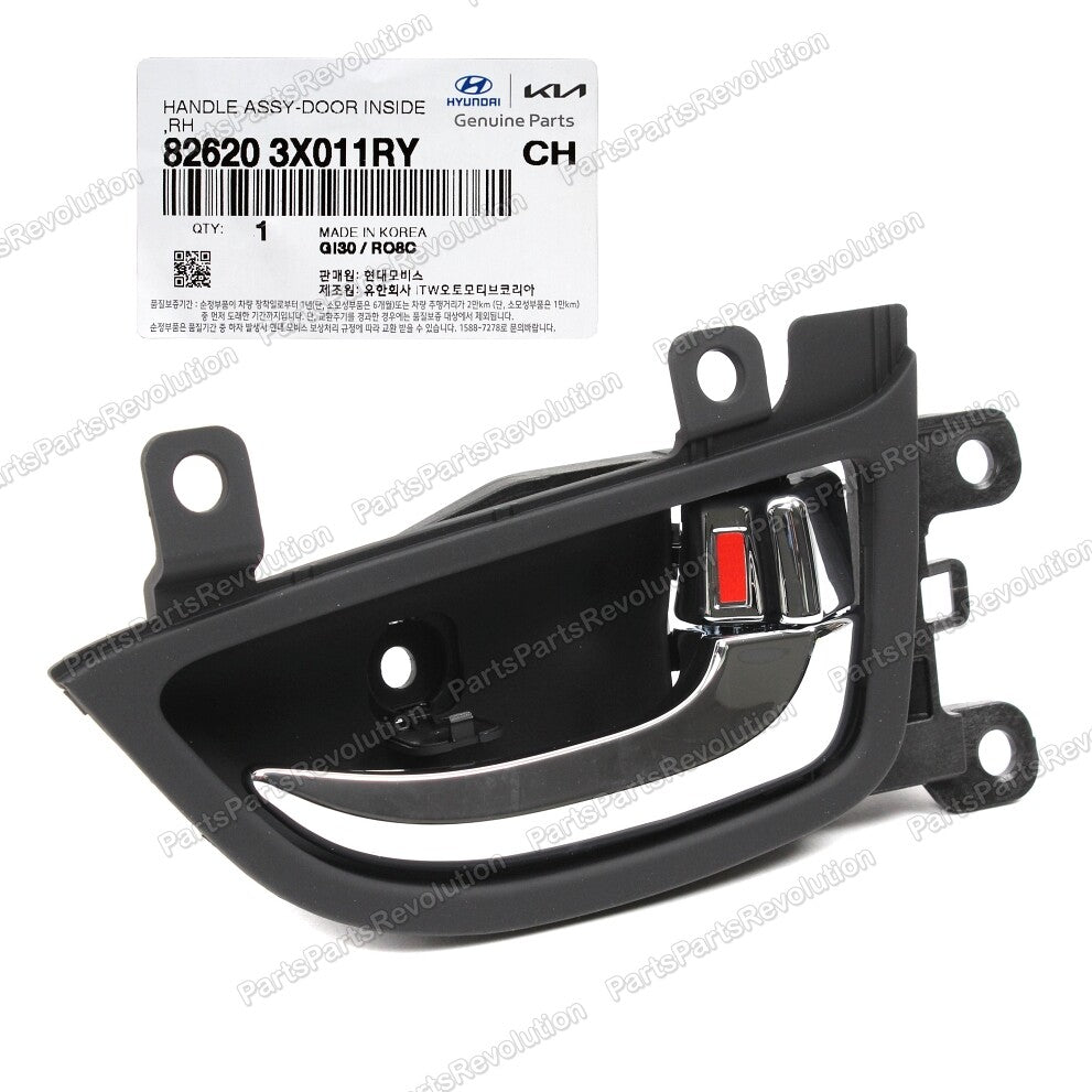 Inside Door Handle Chrome Front Right 826203X011RY for Hyudnai 2014-2016 Elantra