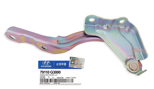 GENUINE 79110G3000 Left Hood Hinge for Hyundai Elantra GT Hatchback 18-20