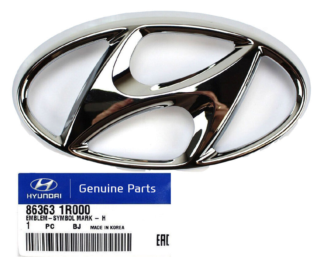 GENUINE 863631R000 Front Grille Emblem "H" For Hyundai Accent 2012-2017