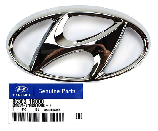 GENUINE 863631R000 Front Grille Emblem "H" For Hyundai Accent 2012-2017