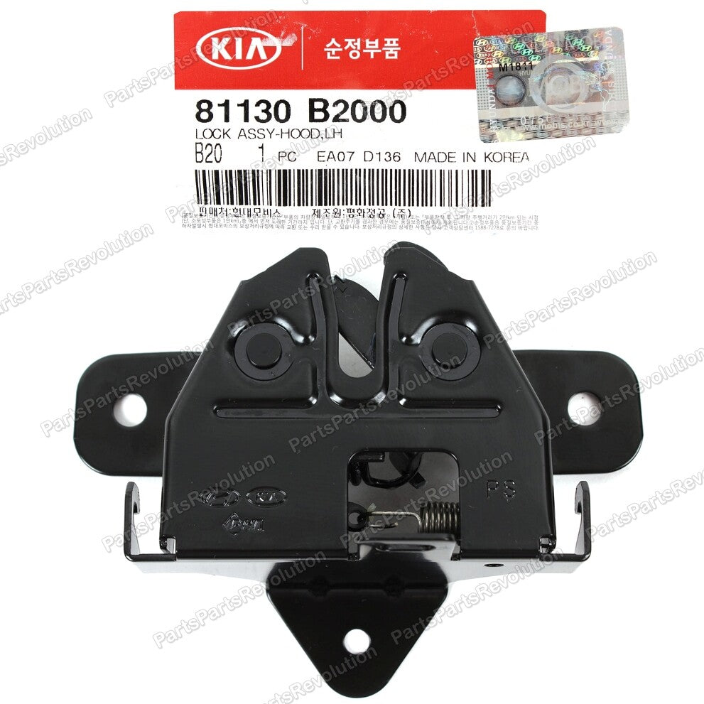 GENUINE Hood Lock Latch Hood 81130B2000 for Kia Soul Hatchback 14-19