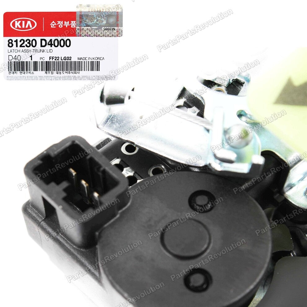 Latch Lock Actuator Trunk 81230D4000 for Kia Optima 16-19