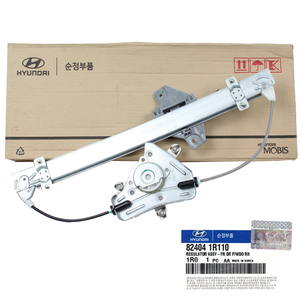 GENUINE 824041R110 Front Right Window Regulator for Hyundai Accent 2012-2017