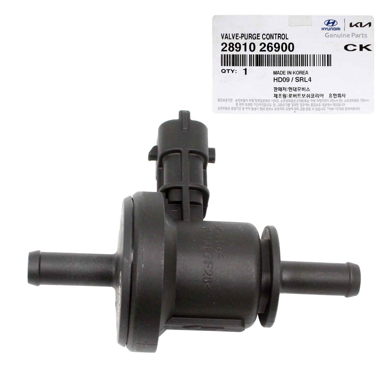 GENUINE 2891026900 Purge Control Valve for Hyundai Accent 2006-2011