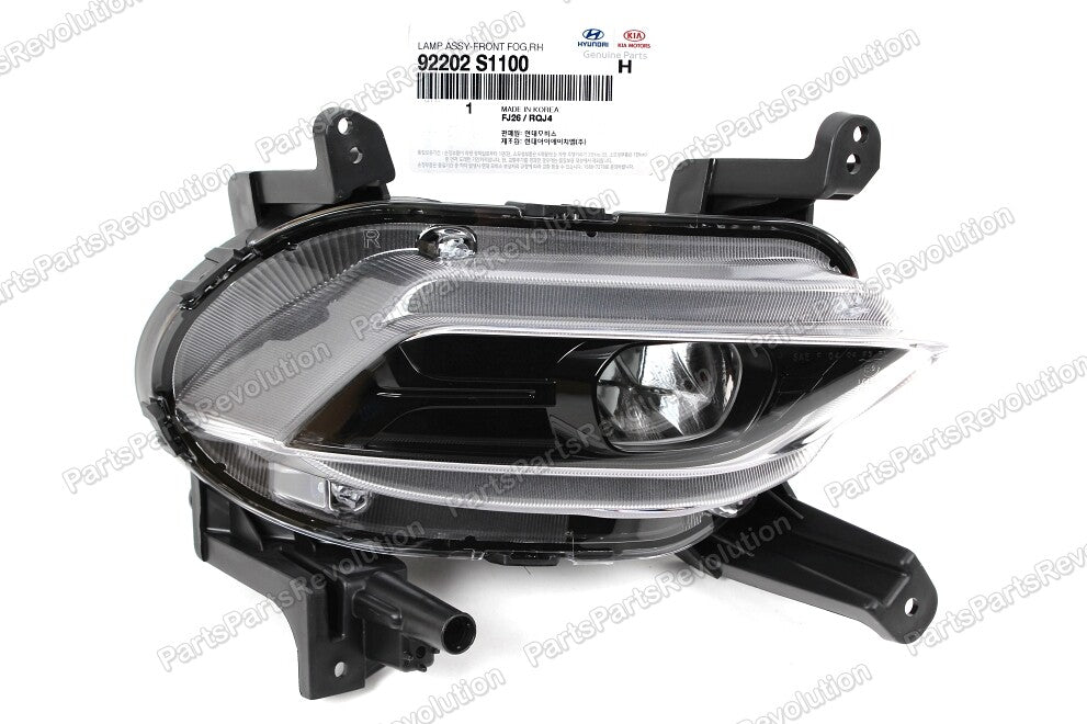 GENUINE LED Fog Lamp Light PASSENGER for 19-20 Hyundai Santa Fe 92202S1100?????