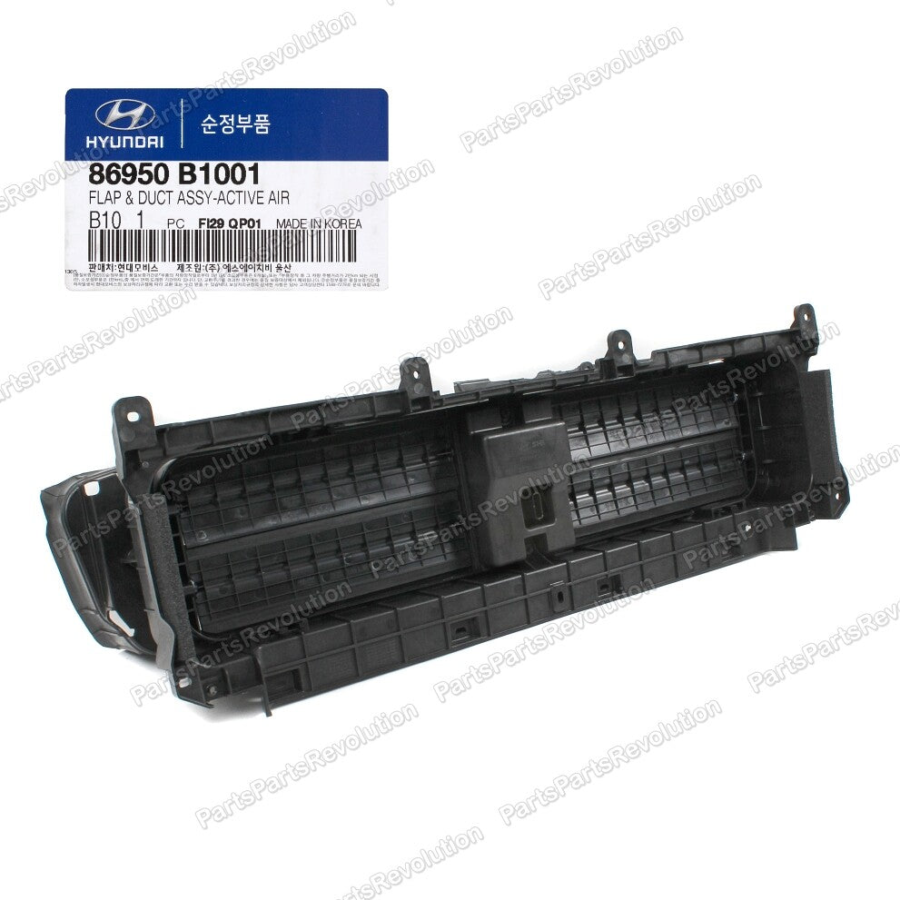 GENUINE 86950B1001 AIR SHUTTER FLAP DUCT GRILLE for 3.8L G80 GENESIS 15-17