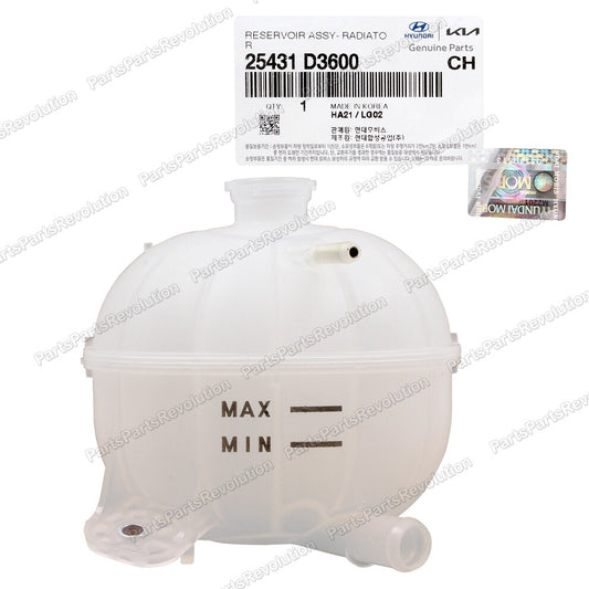 GENUINE Engine Coolant Reservoir Tank for 2016-2021 Hyundai Tucson 25431D3600