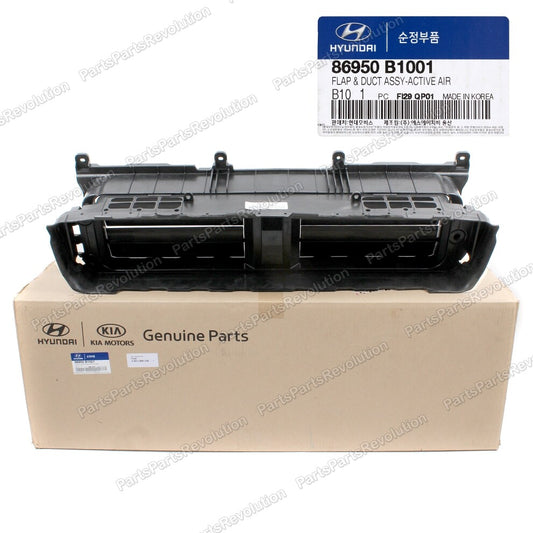 GENUINE 86950B1001 AIR SHUTTER FLAP DUCT GRILLE for 3.8L G80 GENESIS 15-17