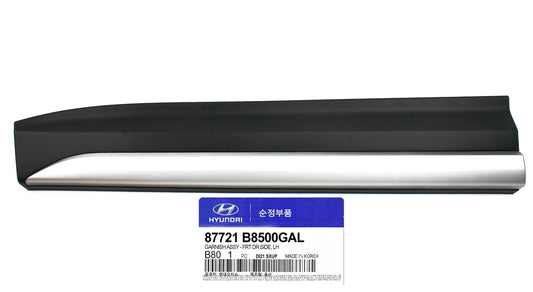 GENUINE 87721B8500GAL Front Left Door Molding Garnish for Hyundai Santa Fe 17-19