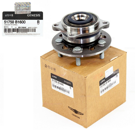 GENUINE 51750B1600 BEARING Wheel Hub Front for Hyundai GENESIS G80 G90 4WD 18-20