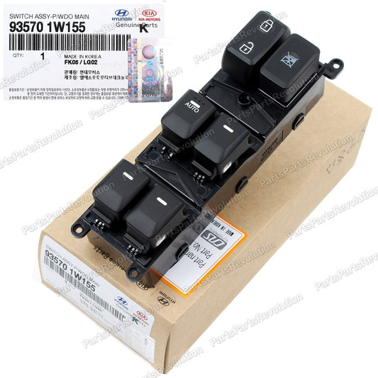 Power Window Switch Front Left 935701W155 for Kia 2012-2014 Rio
