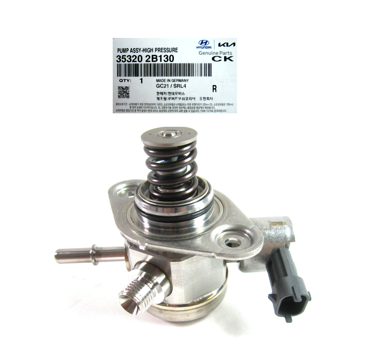 GENUINE HIGH PRESSURE PUMP for 12-14 HYUNDAI 11-12 KIA 1.6L oem 353202B130
