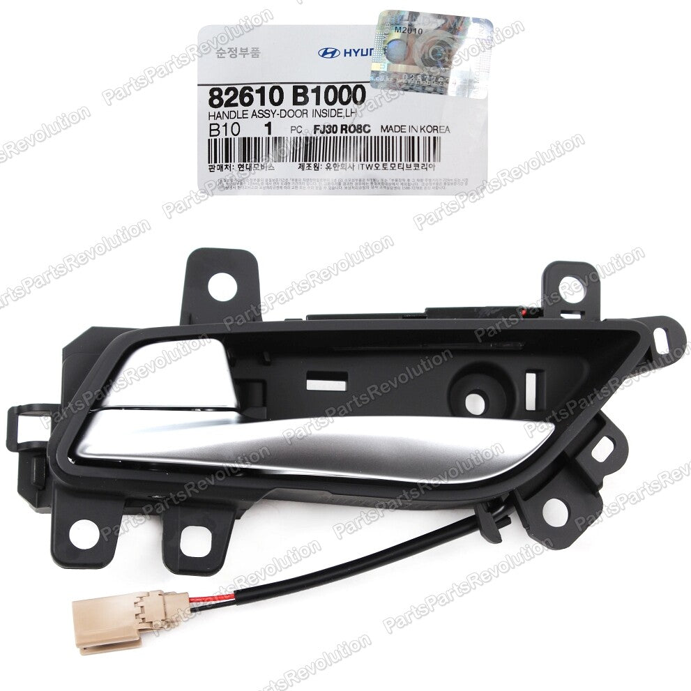 Inside Door Handle Driver Front Left 82610B1000 for Hyudnai 15-20 Genesis G80