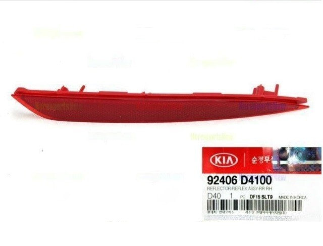 GENUINE 92406D4100 Rear Right Bumper Reflector for KIA Optima 2016-2018