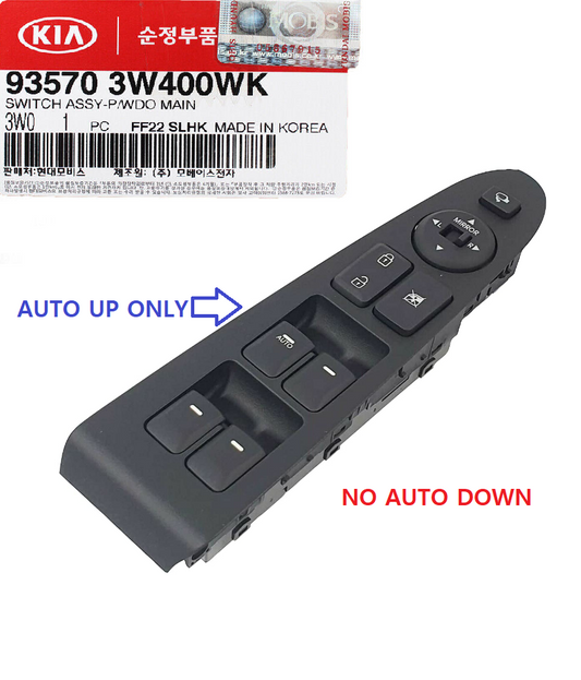 GENUINE 935703W400WK Power Window Switch Left for Kia Sportage 11-16