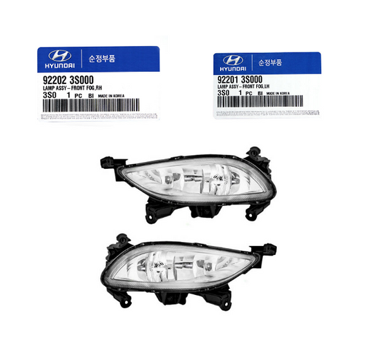 GENUINE  922013S000 Fog Lights Lamps Left & Right for Hyundai Sonata 2011-2012