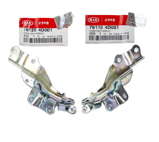GENUINE 791104D001 & 791204D001 Hood Hinge Set for Kia Sedona 2007-2014