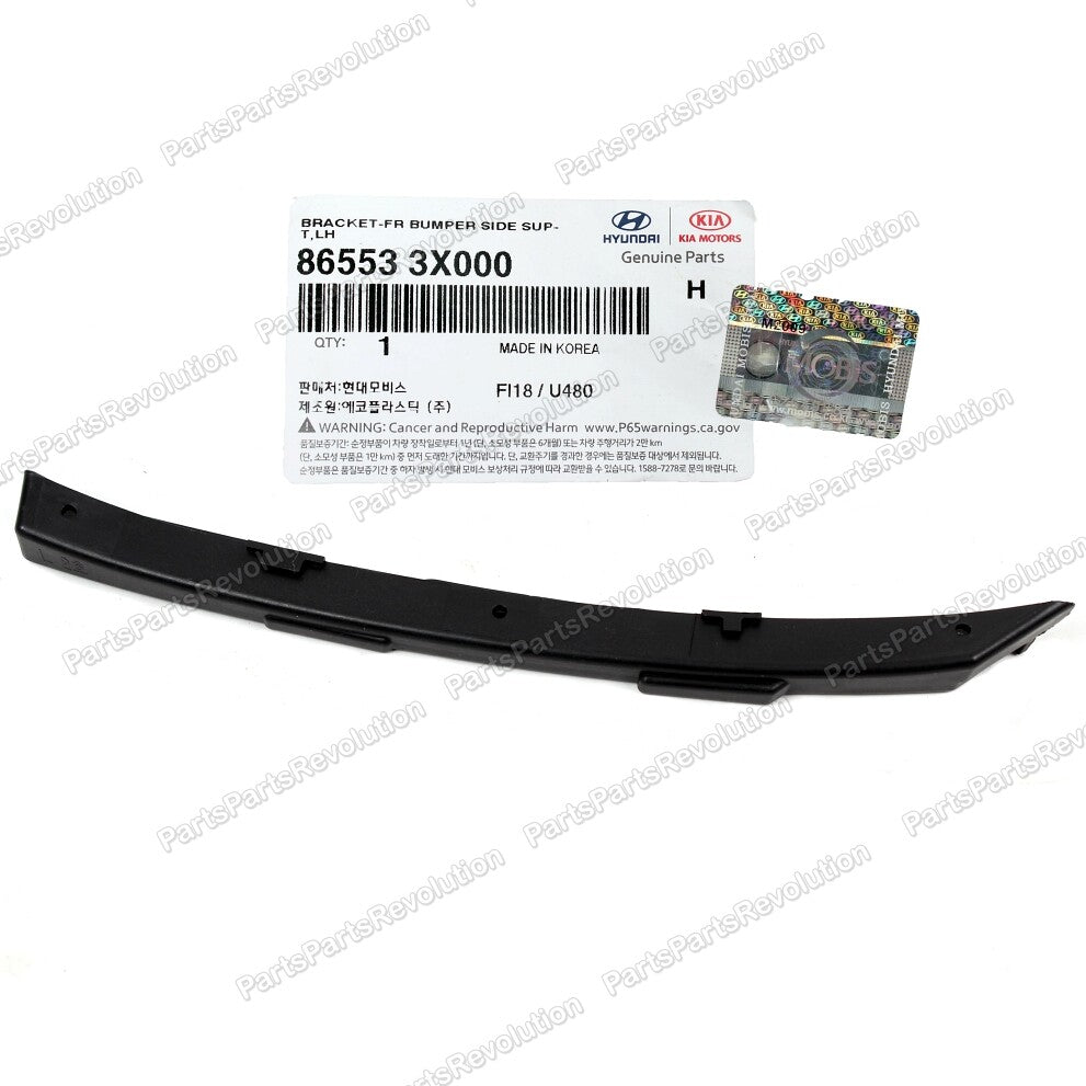 GENUINE Bumper Bracket Front Left 865533X000 for Hyundai Elantra 11-16