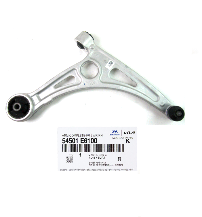 GENUINE 54501E6100 Control Arm Front Right for Sonata Optima Hybrid 16-20